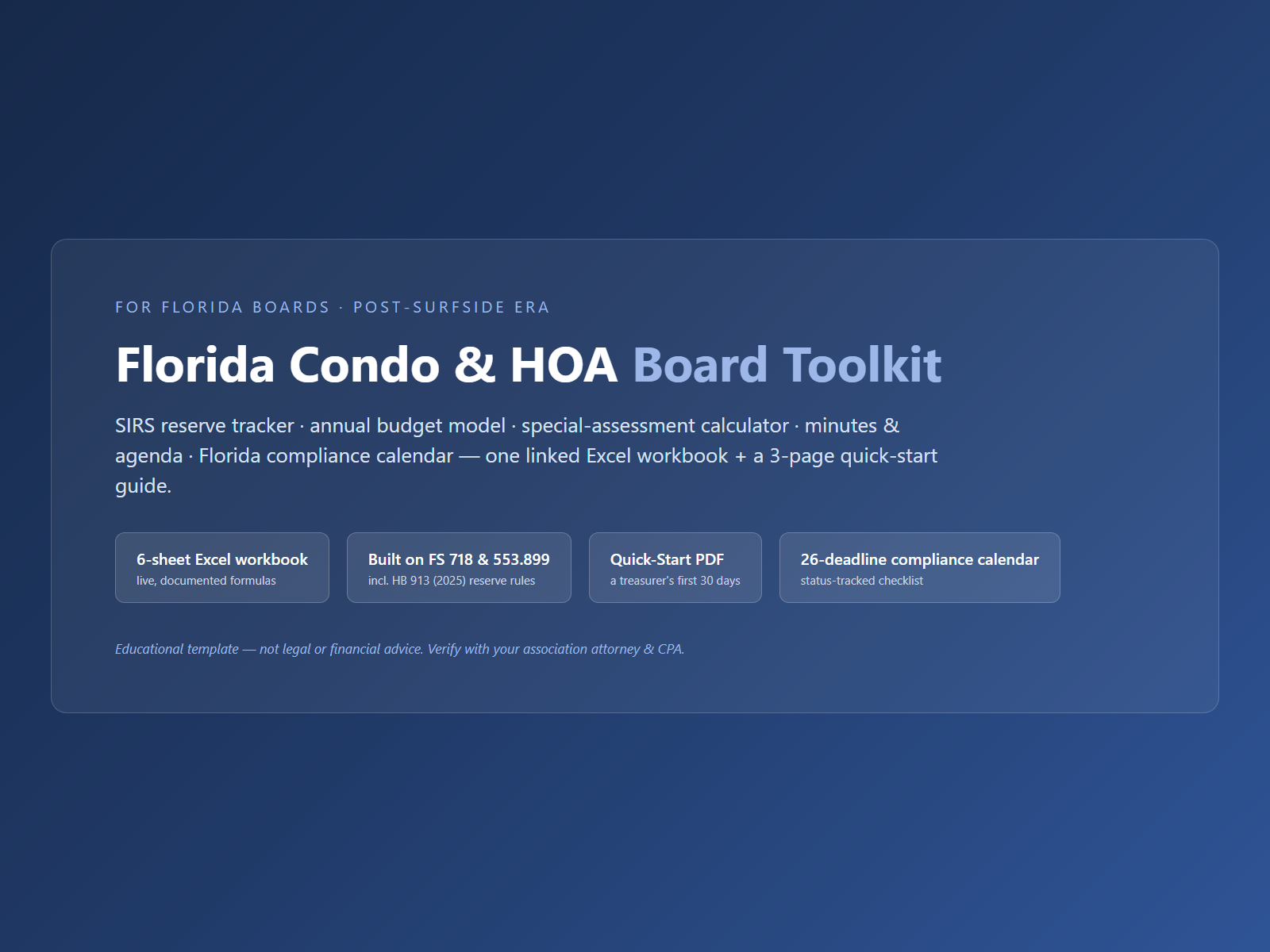 HOA & Condo Board Toolkit preview